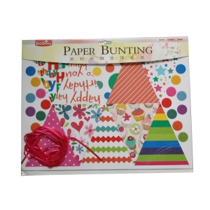 DIY Paper Bunting Kit by EnoGreeting - Happy Birthday