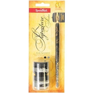 Speedball Signature Black Ink & Pen Cleaner