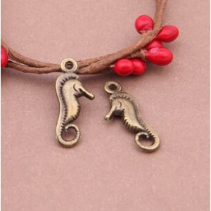 Sea Horse Metal Charms (Set of 5 pcs)