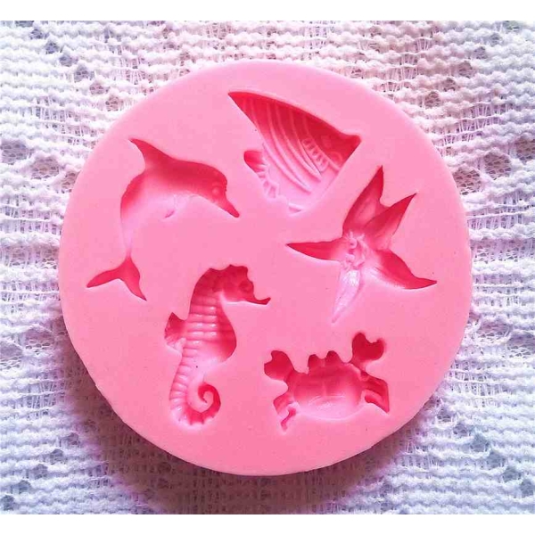 Sea Life Silicone Clay Mould