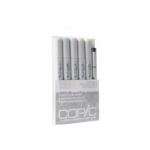 Copic 6pc Sketch Markers Set - Blending Basics