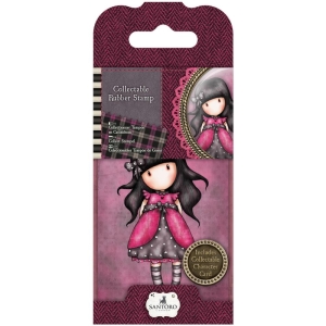 Santoro Gorjuss Mini Rubber Stamp - Ladybird