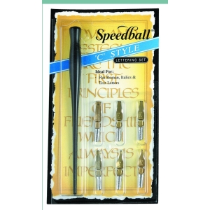 Speedball Calligraphy C-Style Lettering Set