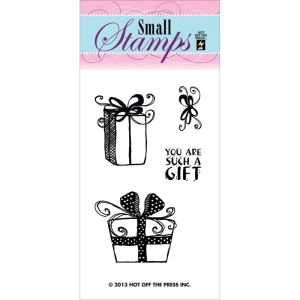 Hot Off The Press Acrylic Stamp - Gifts