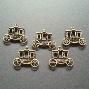 Wagon Metal Charms (Set of 5 pcs)