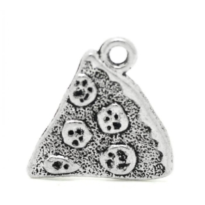 Pizza Metal Charms (Set of 5 pcs)