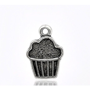 Cupcake Metal Charms (Set of 5 pcs)