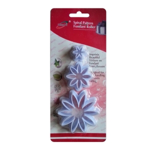 Plastic Fondant Cutter Set - Flower