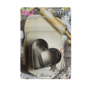 Metal Cookie Cutter Set - Hearts