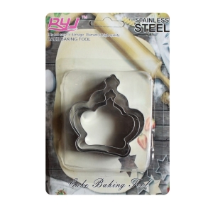 Metal Cookie Cutter Set - Crowns