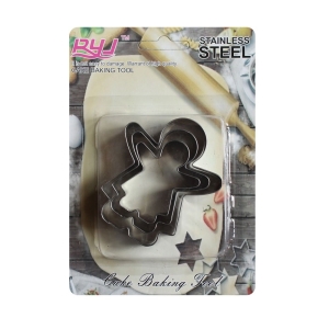 Metal Cookie Cutter Set - Snowman