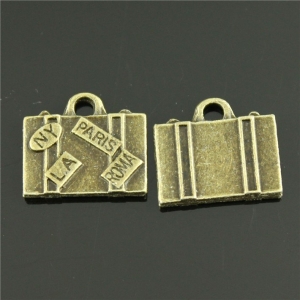 Travel Bag Metal Charms (Set of 5 pcs)