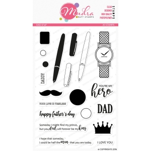 Mudra Craft Stamps - Dad