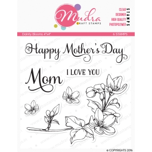 Mudra Craft Stamps - Dainty Blooms