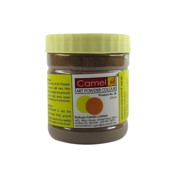 Camel Art Powder Colors - 032 - Burnt Umber (275 ml)