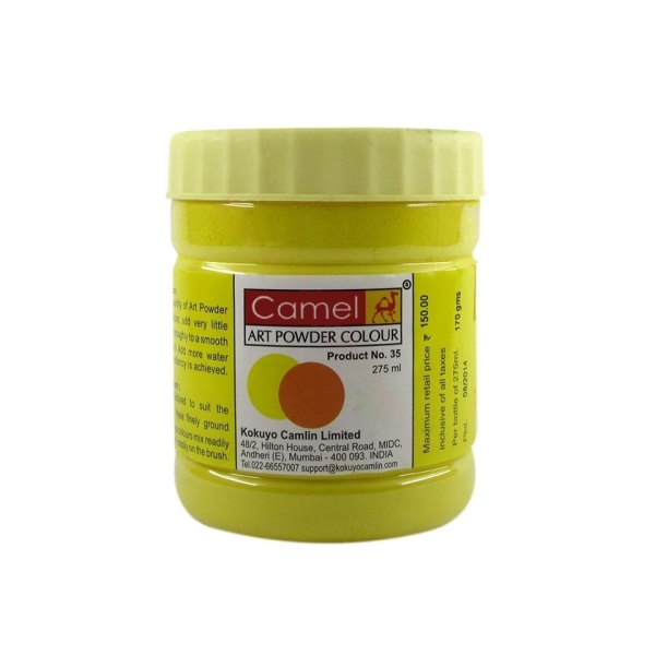 Camel Art Powder Colors - 153 - Gamboge Hue (275 ml)