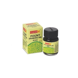 Camel Fount Drawing Ink (black) - 20 ml