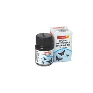 Camel Special Waterproof Drawing Ink (black) - 20 ml