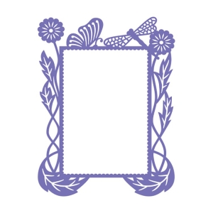 Couture Creations Embossing Folder - Ease Frame (5"X7")