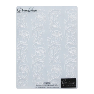 Couture Creations Embossing Folder - Dandelion (A6)