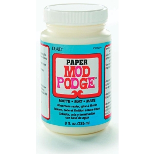 Mod Podge Matt Finsh for Paper (8 oz)