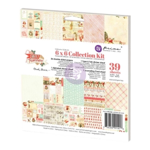 Prima - Sweet Peppermint (6x6 Collection Kit)