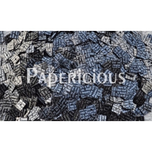 Papericious Sequins - Square Script