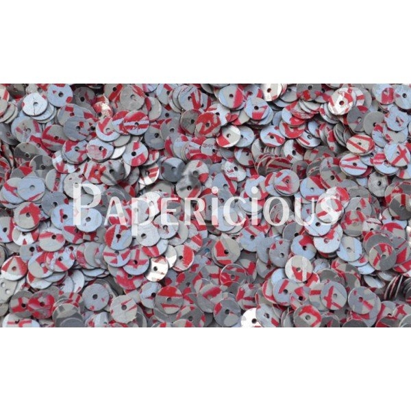 Papericious Sequins - Red splashes