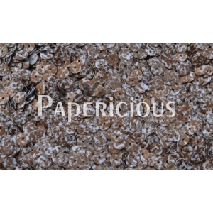 Papericious Sequins - Brown splashes