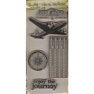 Tim Holtz Visual Artistry Clear Stamps - The Journey CSS30232