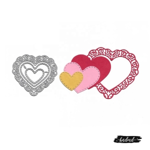 Steel Dies - Lace Heart (3 pcs)