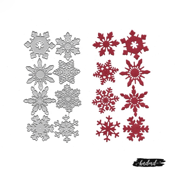 Steel Dies - Snowflakes (Set of 8 dies)