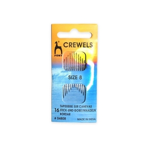 Pony Gold Eye Crewels Sewing Needle Range - Size 8