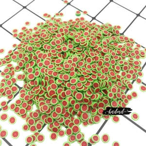 Shaker Elements or Clay Sprinkles - Watermelon