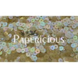 Papericious Sequins - Translucent Yellow Dots (SEQ-T1006)