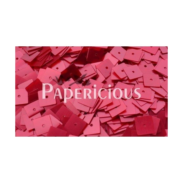 Papericious Square Sequins - Royal Red (SEQ-S1501)