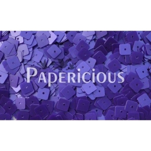 Papericious Square Sequins - Purplish Blue (SEQ-S1102)