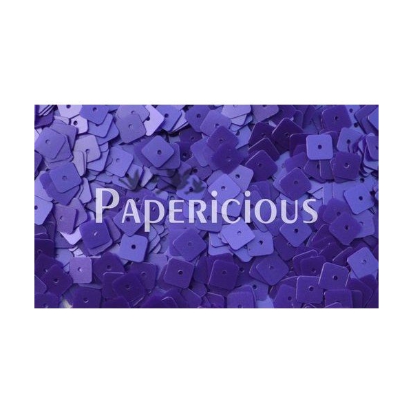 Papericious Square Sequins - Purplish Blue (SEQ-S1102)