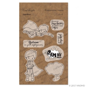 CrafTangles Photopolymer Stamps - SuperBoys