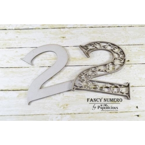 Papericious Layered Chipboard Numbers - 2