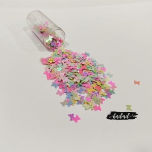 Shaker Sequin Elements - Colourful Butterflies