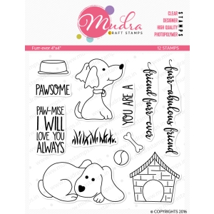 Mudra Craft Stamps - Furry Friend