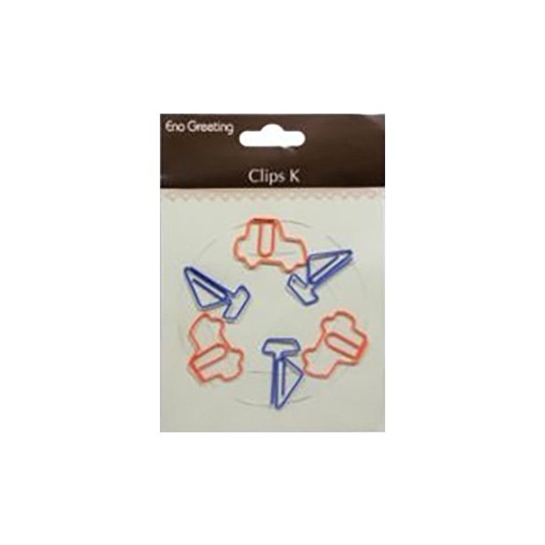 EnoGreeting Paper Clips - Vehicles