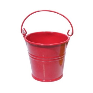 Mini Bucket (2 by 1.5 inch) - Red