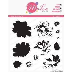 Mudra Craft Stamps - Daisy Blooms