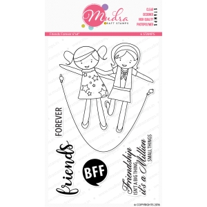 Mudra Craft Stamps - Friends Forever