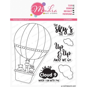 Mudra Craft Stamps - Hot air Balloon