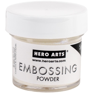 Hero Arts Embossing Powder - White Satin Pearl