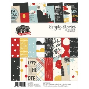 Simple Stories paper pad - Say Cheese (6by8 inch)