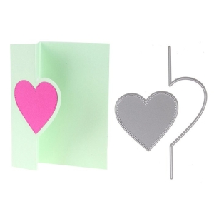 Steel Dies - Flap Card - Heart (Set of 2 dies)